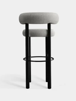 Tom Dixon Bar & Counter Stools*Fat Black Steel 75cm Bar Stool