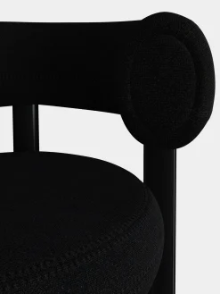 Tom Dixon Bar & Counter Stools*Fat Black Steel 75cm Bar Stool