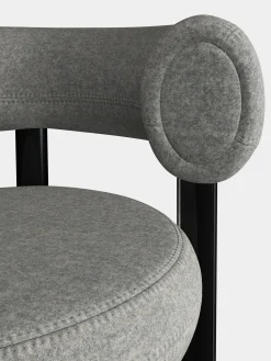 Tom Dixon Bar & Counter Stools*Fat Black Steel 75cm Bar Stool