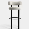 Tom Dixon Bar & Counter Stools*Fat Black Steel 75cm Bar Stool