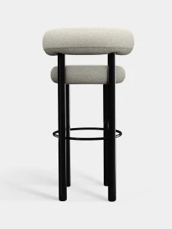 Tom Dixon Bar & Counter Stools*Fat Black Steel 75cm Bar Stool