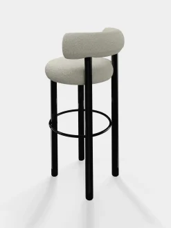 Tom Dixon Bar & Counter Stools*Fat Black Steel 75cm Bar Stool