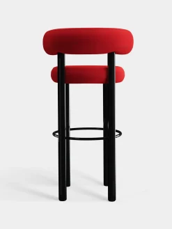 Tom Dixon Bar & Counter Stools*Fat Black Steel 75cm Bar Stool