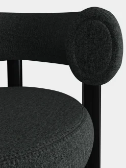 Tom Dixon Bar & Counter Stools*Fat Black Steel 75cm Bar Stool