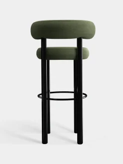 Tom Dixon Bar & Counter Stools*Fat Black Steel 75cm Bar Stool