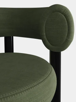 Tom Dixon Bar & Counter Stools*Fat Black Steel 75cm Bar Stool