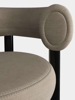 Tom Dixon Bar & Counter Stools*Fat Black Steel 75cm Bar Stool