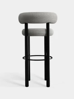 Tom Dixon Bar & Counter Stools*Fat Black Steel 75cm Bar Stool