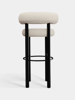 Tom Dixon Bar & Counter Stools*Fat Black Steel 75cm Bar Stool