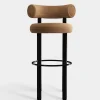 Tom Dixon Bar & Counter Stools*Fat Black Steel 75cm Bar Stool