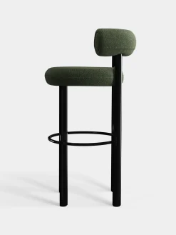 Tom Dixon Bar & Counter Stools*Fat Black Steel 75cm Bar Stool
