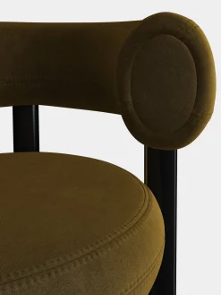 Tom Dixon Bar & Counter Stools*Fat Black Steel 75cm Bar Stool