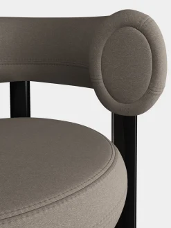 Tom Dixon Bar & Counter Stools*Fat Black Steel 75cm Bar Stool