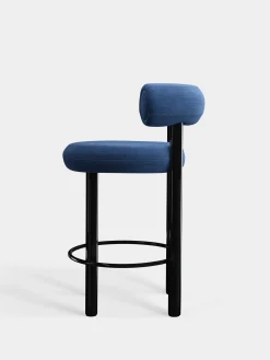 Tom Dixon Bar & Counter Stools*Fat Black Steel 65cm Counter Stool