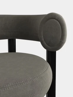 Tom Dixon Bar & Counter Stools*Fat Black Steel 65cm Counter Stool