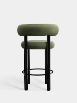 Tom Dixon Bar & Counter Stools*Fat Black Steel 65cm Counter Stool