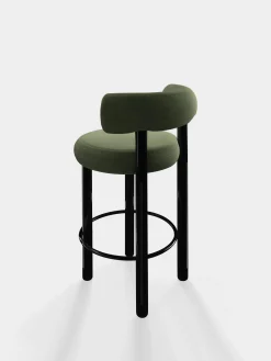 Tom Dixon Bar & Counter Stools*Fat Black Steel 65cm Counter Stool