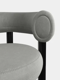 Tom Dixon Bar & Counter Stools*Fat Black Steel 65cm Counter Stool