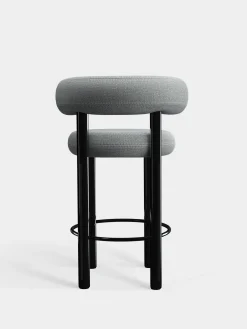 Tom Dixon Bar & Counter Stools*Fat Black Steel 65cm Counter Stool