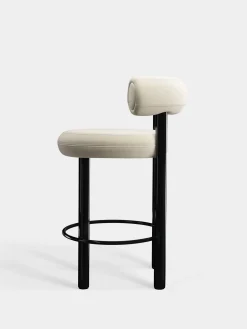Tom Dixon Bar & Counter Stools*Fat Black Steel 65cm Counter Stool