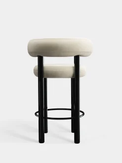 Tom Dixon Bar & Counter Stools*Fat Black Steel 65cm Counter Stool