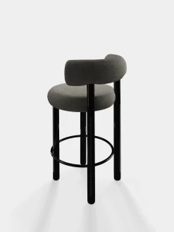 Tom Dixon Bar & Counter Stools*Fat Black Steel 65cm Counter Stool