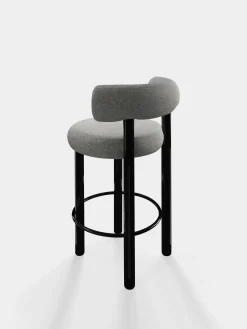 Tom Dixon Bar & Counter Stools*Fat Black Steel 65cm Counter Stool