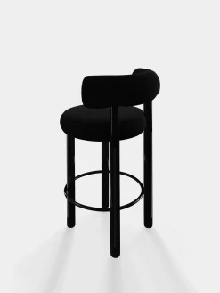 Tom Dixon Bar & Counter Stools*Fat Black Steel 65cm Counter Stool