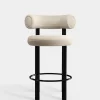 Tom Dixon Bar & Counter Stools*Fat Black Steel 65cm Counter Stool