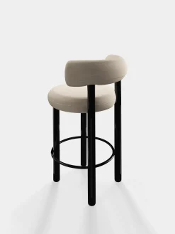 Tom Dixon Bar & Counter Stools*Fat Black Steel 65cm Counter Stool