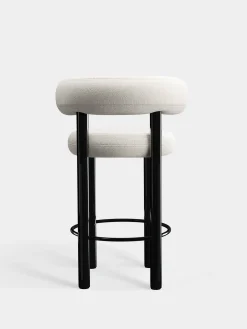 Tom Dixon Bar & Counter Stools*Fat Black Steel 65cm Counter Stool