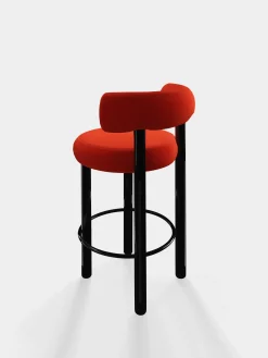 Tom Dixon Bar & Counter Stools*Fat Black Steel 65cm Counter Stool