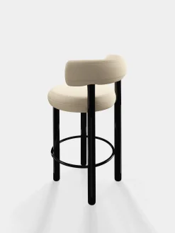 Tom Dixon Bar & Counter Stools*Fat Black Steel 65cm Counter Stool
