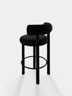 Tom Dixon Bar & Counter Stools*Fat Black Steel 65cm Counter Stool