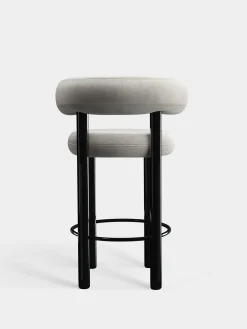 Tom Dixon Bar & Counter Stools*Fat Black Steel 65cm Counter Stool