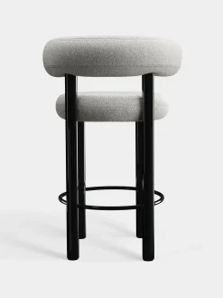 Tom Dixon Bar & Counter Stools*Fat Black Steel 65cm Counter Stool