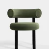 Tom Dixon Dining Chairs*Fat Black Steel Dining Chair