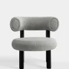Tom Dixon Lounge Chairs*Fat Black Steel Lounge Chair