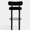 Tom Dixon Bar & Counter Stools*Fat Black Wood 75cm Bar Stool