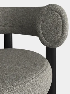Tom Dixon Bar & Counter Stools*Fat Black Wood 75cm Bar Stool