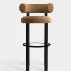 Tom Dixon Bar & Counter Stools*Fat Black Wood 75cm Bar Stool