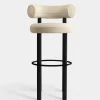Tom Dixon Bar & Counter Stools*Fat Black Wood 75cm Bar Stool