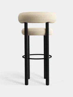 Tom Dixon Bar & Counter Stools*Fat Black Wood 75cm Bar Stool