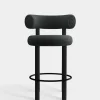 Tom Dixon Bar & Counter Stools*Fat Black Wood 65cm Counter Stool