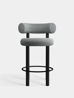Tom Dixon Bar & Counter Stools*Fat Black Wood 65cm Counter Stool