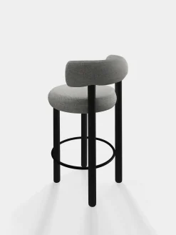 Tom Dixon Bar & Counter Stools*Fat Black Wood 65cm Counter Stool