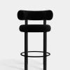 Tom Dixon Bar & Counter Stools*Fat Black Wood 65cm Counter Stool