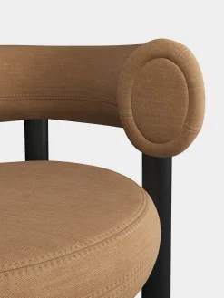 Tom Dixon Bar & Counter Stools*Fat Black Wood 65cm Counter Stool