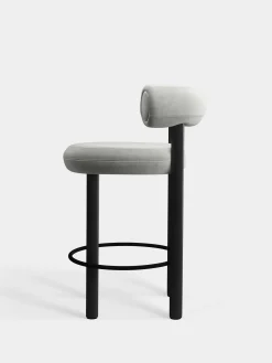 Tom Dixon Bar & Counter Stools*Fat Black Wood 65cm Counter Stool