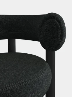 Tom Dixon Bar & Counter Stools*Fat Black Wood 65cm Counter Stool